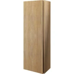 Hängeschrank Baden Haus Eden 1-türig 20x60 Cm Tabak Eiche