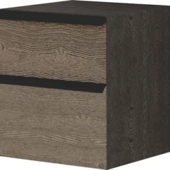 Seitenschrank Baden Haus Qube Breite 45 Cm Esche Dunkel