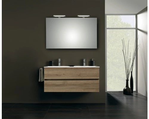 Badmöbel-Set Pelipal Napoli SET-150-029 B: 127 Cm Eiche Riviera