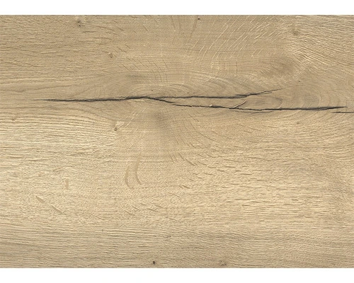 Badmöbel-Set Sanox Seville Frontfarbe Eiche Natur BxHxT 100 X 170 X 46 Cm Mit Mineralguss-Doppelwaschtisch Und Spiegel Mit LED-Beleuchtung – Bild 3