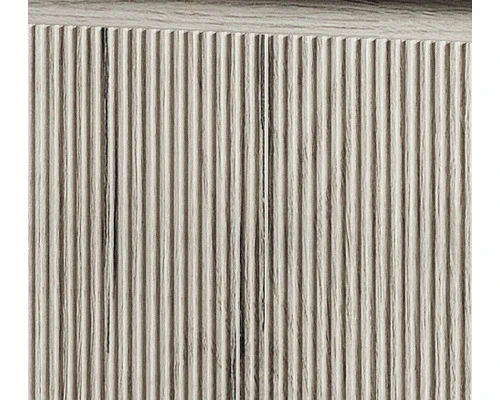 Badmöbel-Set Sanox Frozen 3D BxHxT 61 X 42 X 46 Cm Frontfarbe Grain Oak 2-teilig Mit Waschtisch Keramik Ohne Hahnloch – Bild 2