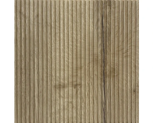 Badmöbel-Set Sanox Frozen 3D BxHxT 61 X 42 X 46 Cm Frontfarbe Französische Eiche 2-teilig Mit Waschtisch Keramik – Bild 3