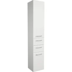 Hochschrank Pelipal Quickset 341 35x185.5x33 Cm Weiss Hochglanz 341.013521