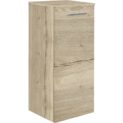 Highboard Marlin 3040 Frontfarbe Eiche Natur Holzdekor BxHxT 40 X 91,2 X 34,8 Cm Türanschlag Rechts