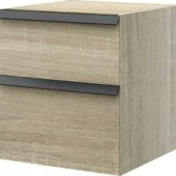 Baden Haus Unterschrank Serie Qube 49x45x46 Cm Eiche Bruges