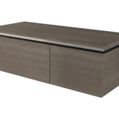 Baden Haus Hängeschrank Eiche Dunkel 32x100 Cm