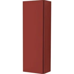 Baden Haus Hängeschrank 20x60x14 Cm 1Tür Rot Hochglanz