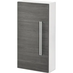 Hängeschrank Fackelmann Lugano Links Weiss/Pinie-anthrazit